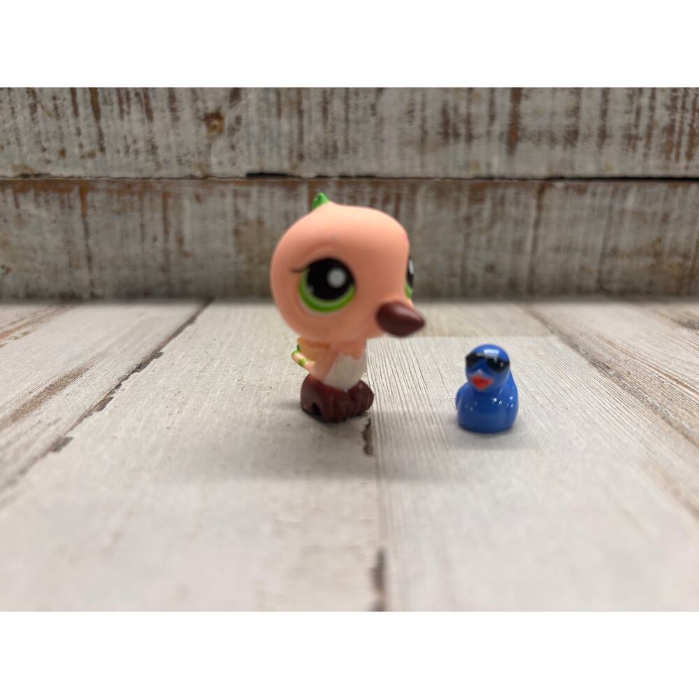 Vintage Littlest Pet Shop LPS Hummingbird Bird Retired EUC